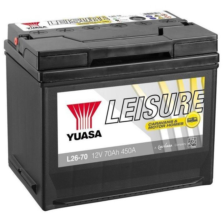 Batterie décharge lente Yuasa Leisure & Marine L36-100 12V 100AH